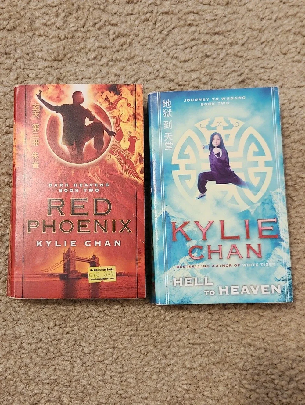 Kylie Chan Dark Heavens Series Paperback Novels Lot Of 8 Fantasy